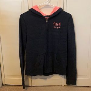Abercrombie Kid’s Navy Zip-Up